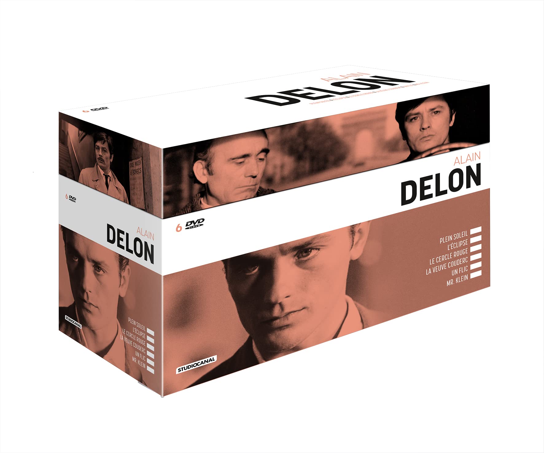 Alain Delon películas en DVD para una tarde de cine negro francés en casa