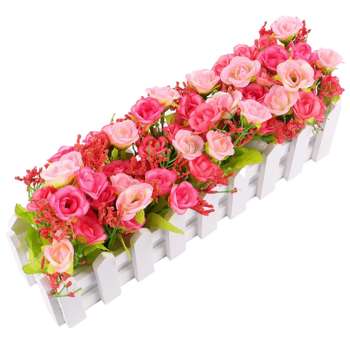 Flor retro de seda SECFOU de 30cm para decoración elegante y adorno floral del hogar