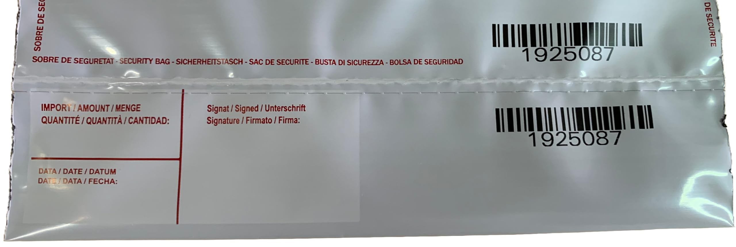 Propac Z-PLUS18A Buste in Plastica Sicurezza Plus, 18 x 25 cm, Set di 100