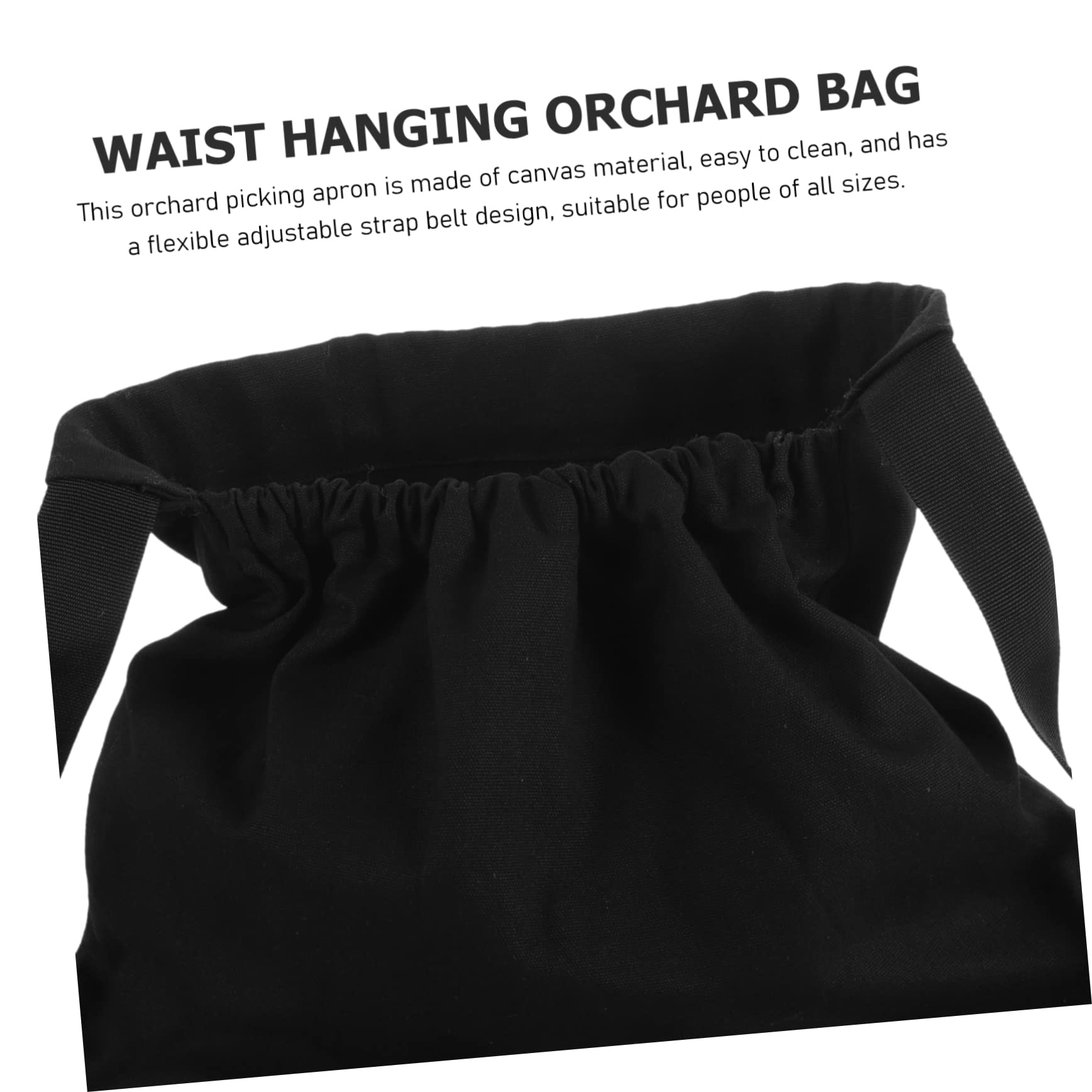 Mikikit Mushroom Foraging Kit Canvas Harvesting Apron Adjustable Picking Bag Large Capacity for Fruit Vegetable