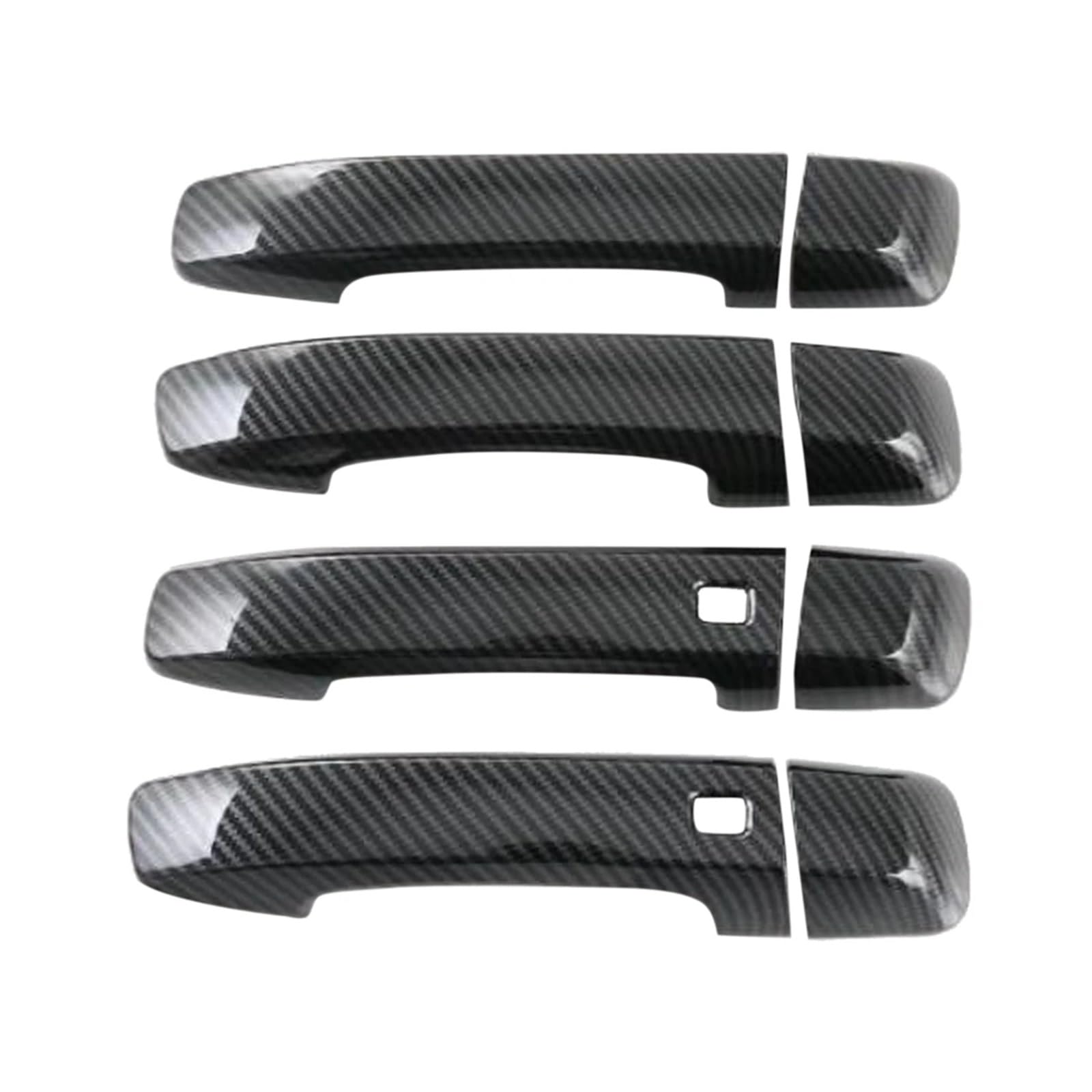 Rdwspli One Color Exterior Handle Shell Compatible With Kia For Mohave 2020 2021 2022 Door Handle Cover Trim Abs Carbon Fiber Decorator Sticker Exterior Accessories