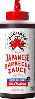 Bachan's Gluten-Free Japanese Barbecue Sauce, 17oz - Non-GMO, Vegan, No Preservatives, Small Batch Family Recipe for Meats, Veggies & Noodles