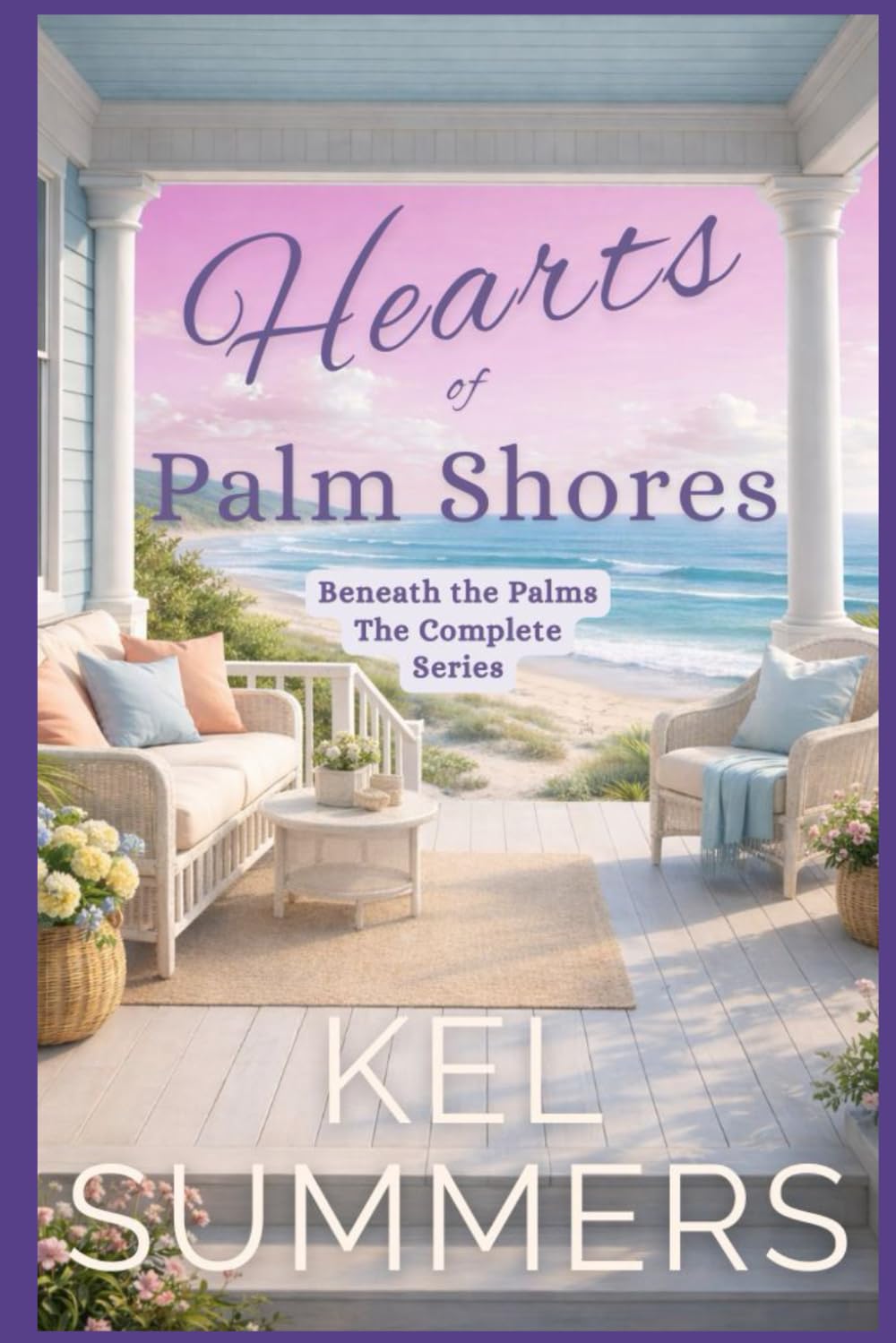 Hearts of Palm Shores - Beneath the Palms - The Complete Series: An Inspirational, Women's Fiction, Sweet, Beach Romance of Second Chances and New Beginnings