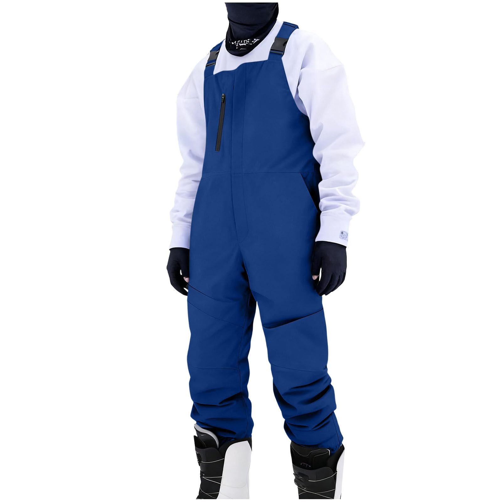EMATOP Schneehose Herren Winddichte Snowboard Latzhose Wasserdicht Skihose