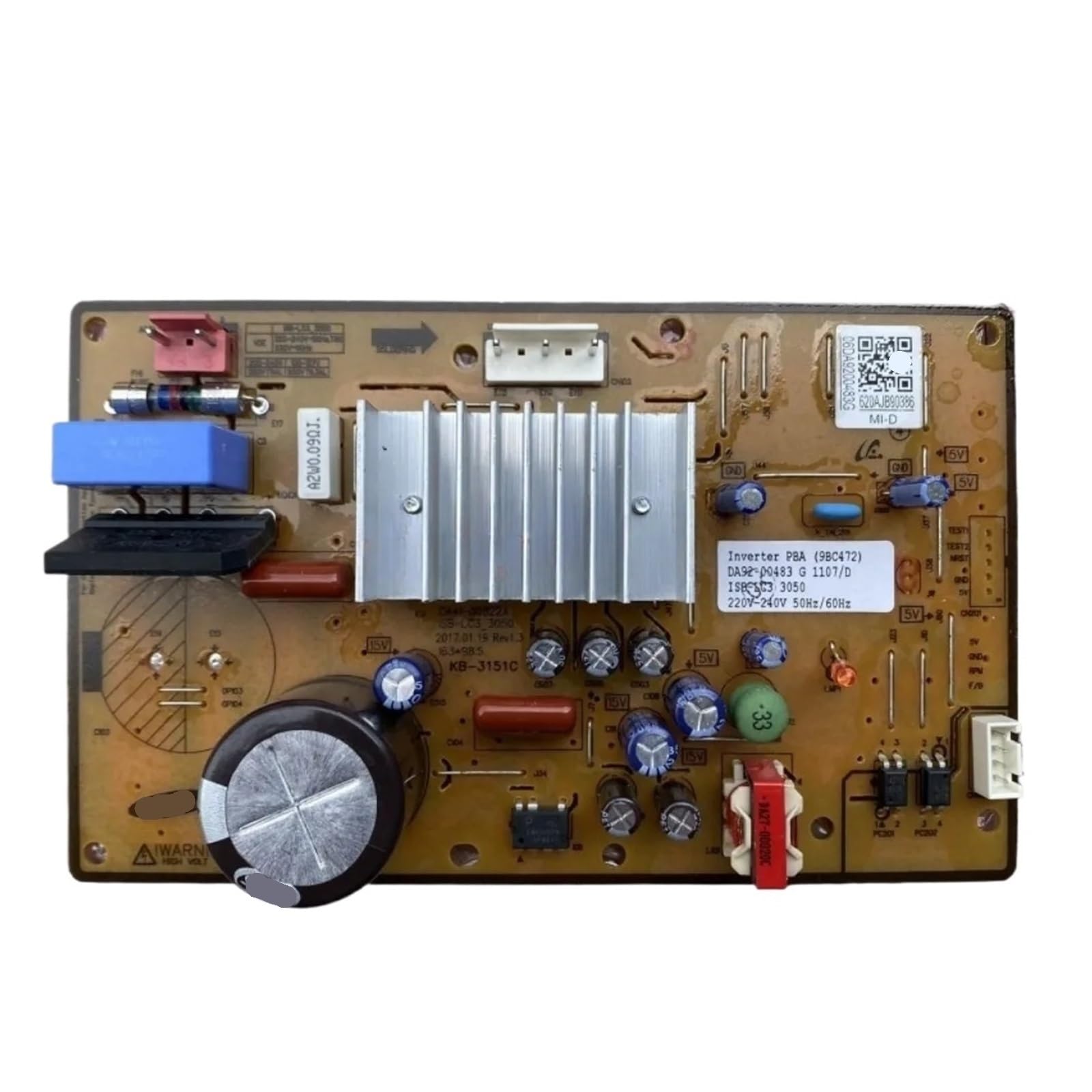 Jweinenl One Color Refrigerator Control Board ，Compatible For Samsung， Da92-00483G Da41-00822A Fridge Motherboard Freezer Circuit Pcb Parts Pcb