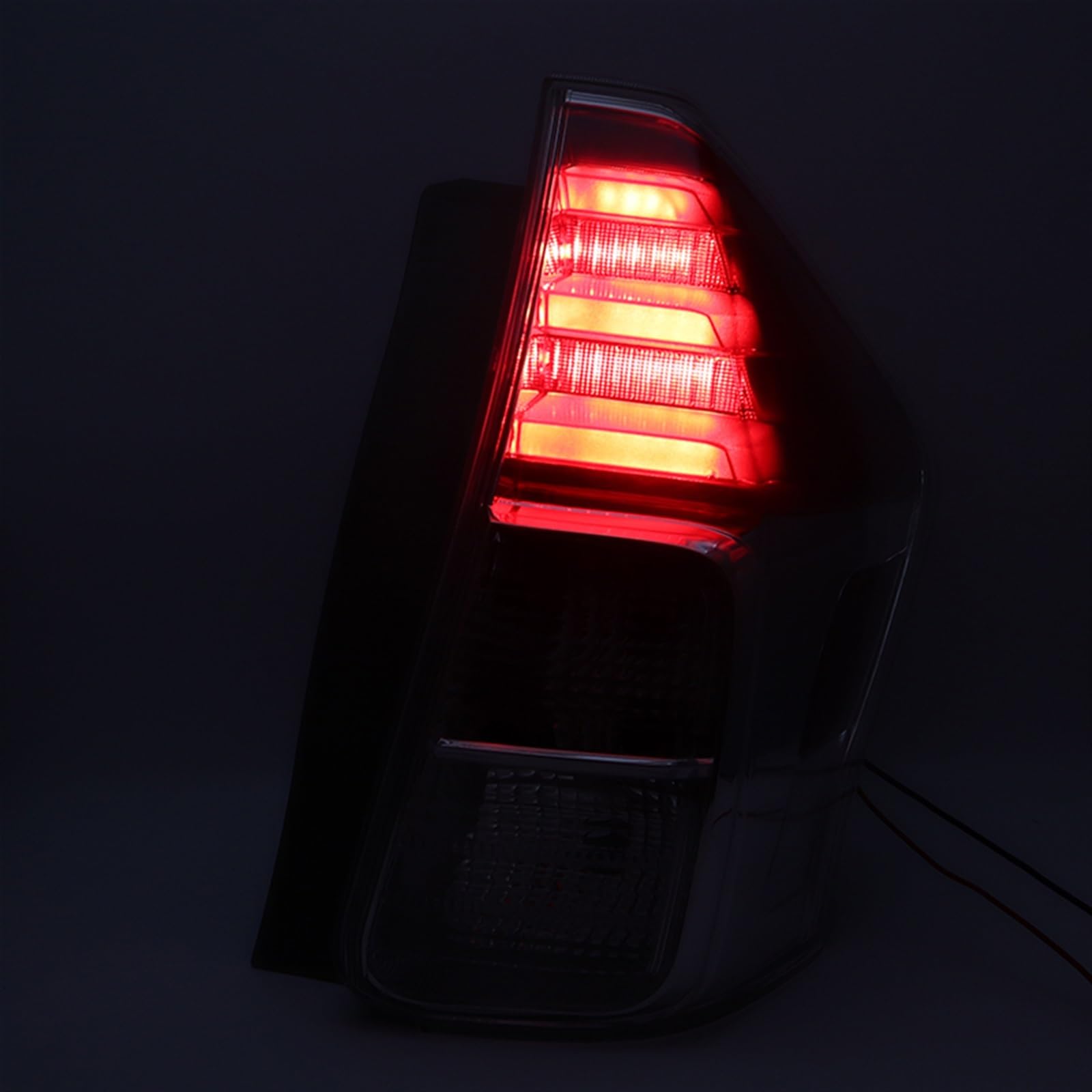 Piloto Trasero Para Toyota Para Prius V US 2015 2016 2017 2018 luz de señal de giro trasera de coche lámpara de freno de parada Pilotos Traseros (Color : Only Left)