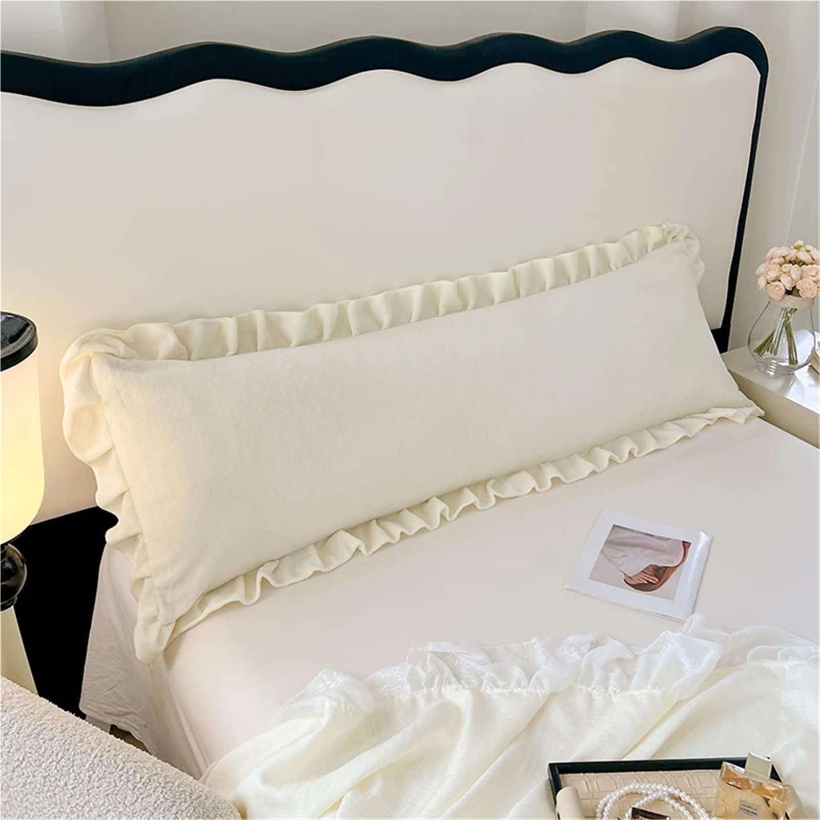 Longueur taie d'oreiller de Couchage Double Polaire Flanelle Chaleur