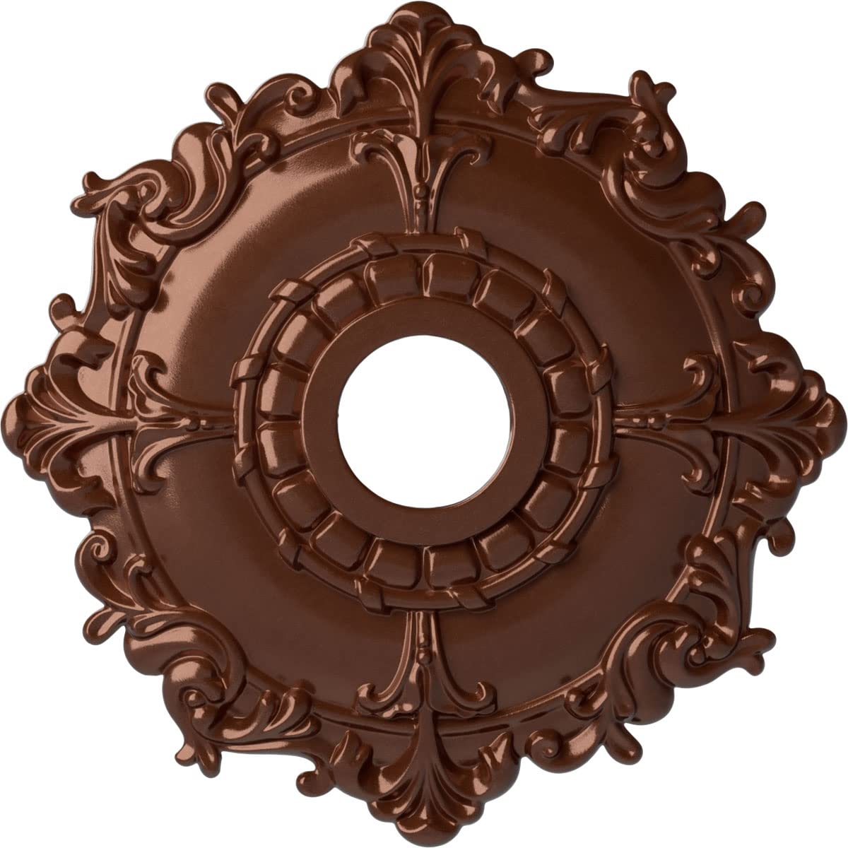 18"OD x 3 1/2"ID x 1 1/2"P Riley Ceiling Medallion (Fits Canopies up to 4 5/8") — Amazon image 31