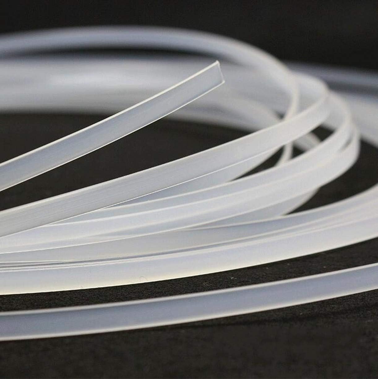 ZHONGJIUYUAN 11 Yards Plastic Continuous Boning - 1/4" (6mm) W - for Corsetry & Undergarment Design-Thick 1.7mm