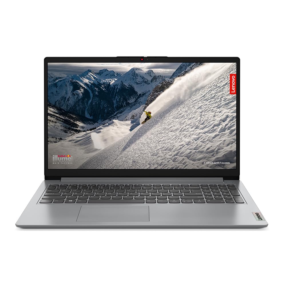 Lenovo IdeaPad 1 | 15 inch Full HD Laptop | AMD Ryzen 3 7320U | 8GB RAM | 128GB SSD | Windows 11 Home in S Mode| Cloud Grey