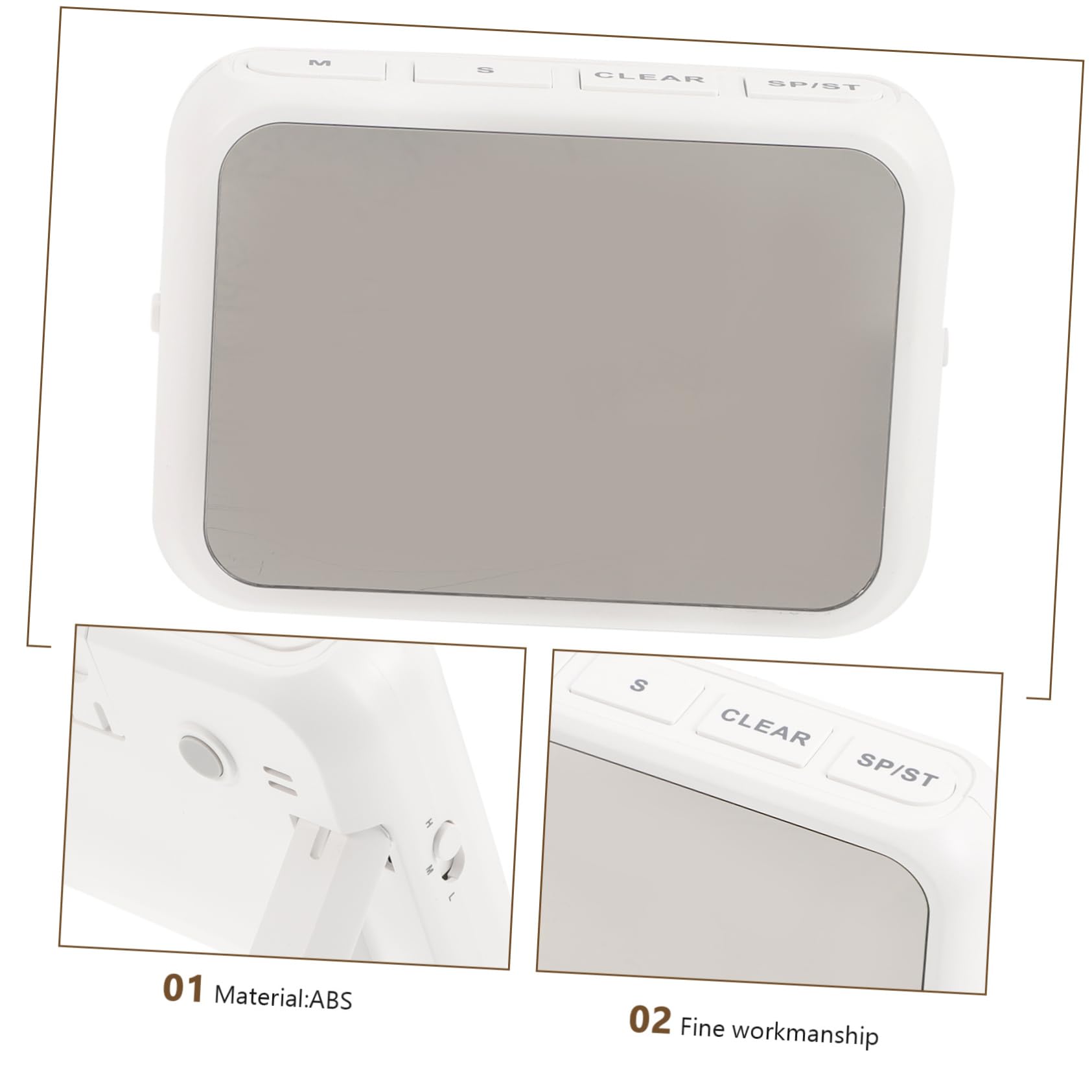 Timer Cucina Digitale Ricaricabile Display LED Grande