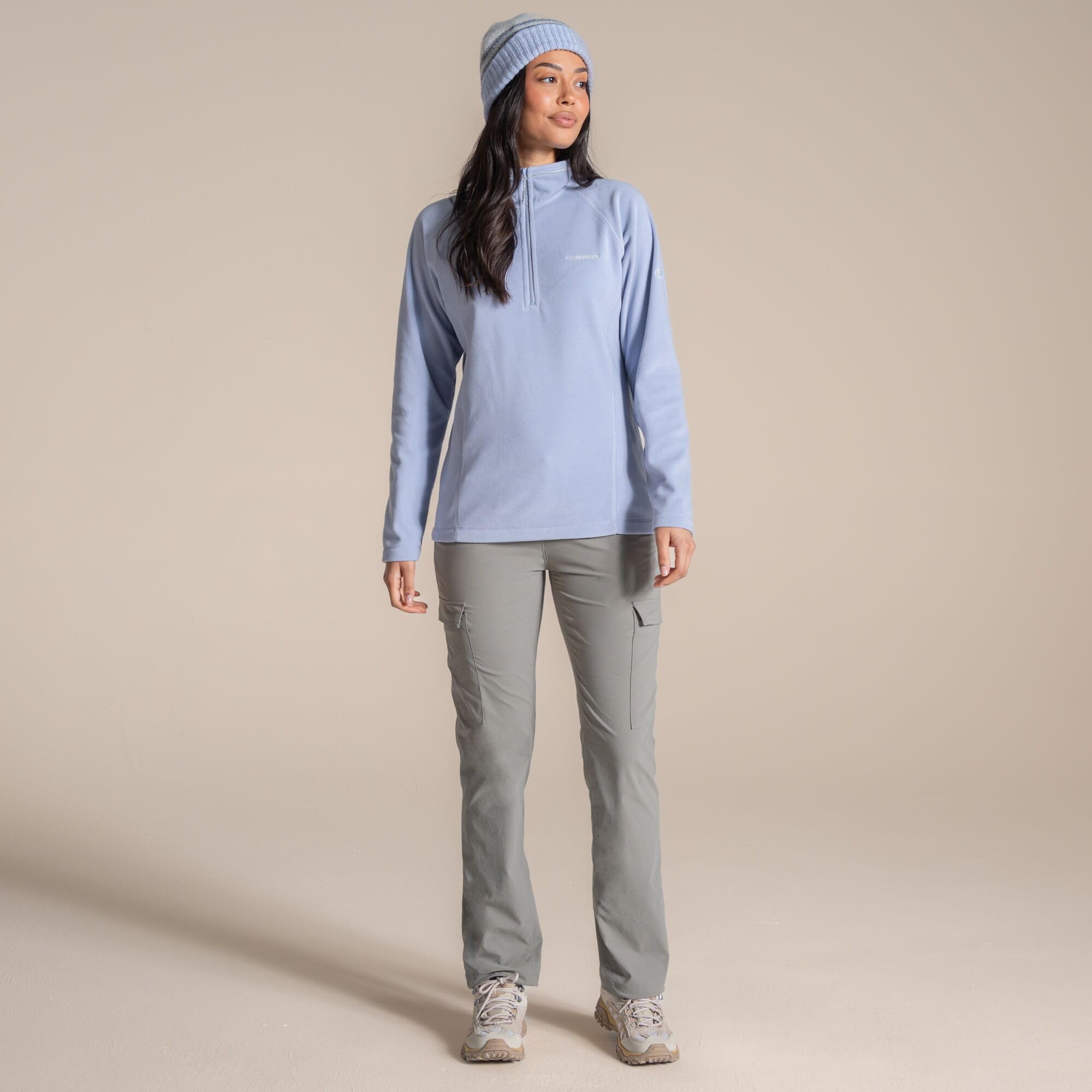 Craghoppers Miska Vi Half Zip Craghoppers Miska Vi - Forro Polar con Media Cremallera para Mujer Mujer (Pack de 1)