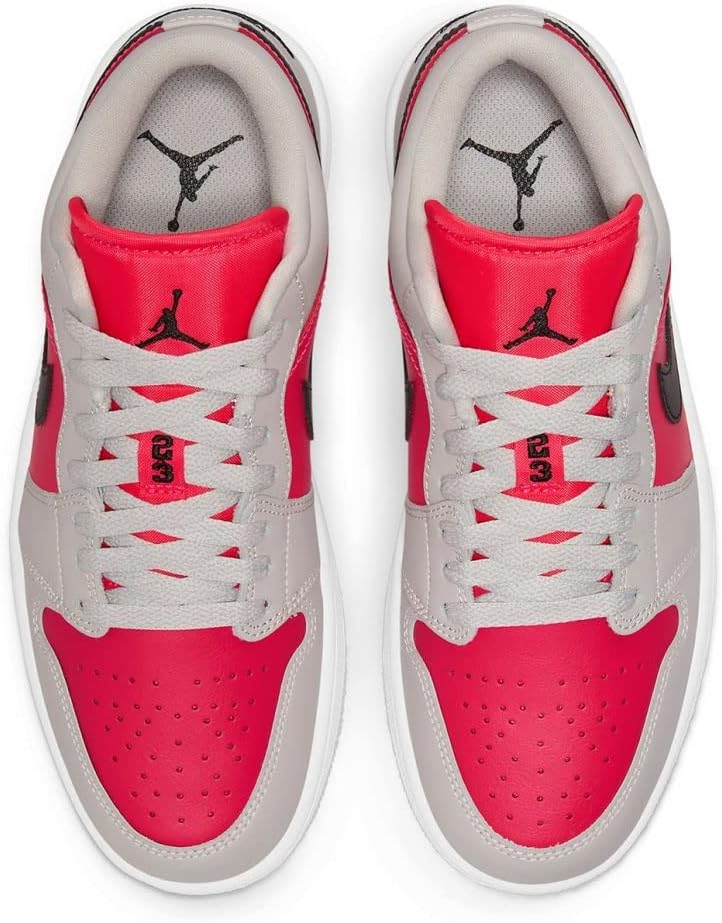 Nike Jordan Womens WMNS Air 1 Low DC0774 060 Light Iron Ore/Siren Red - Size 11W
