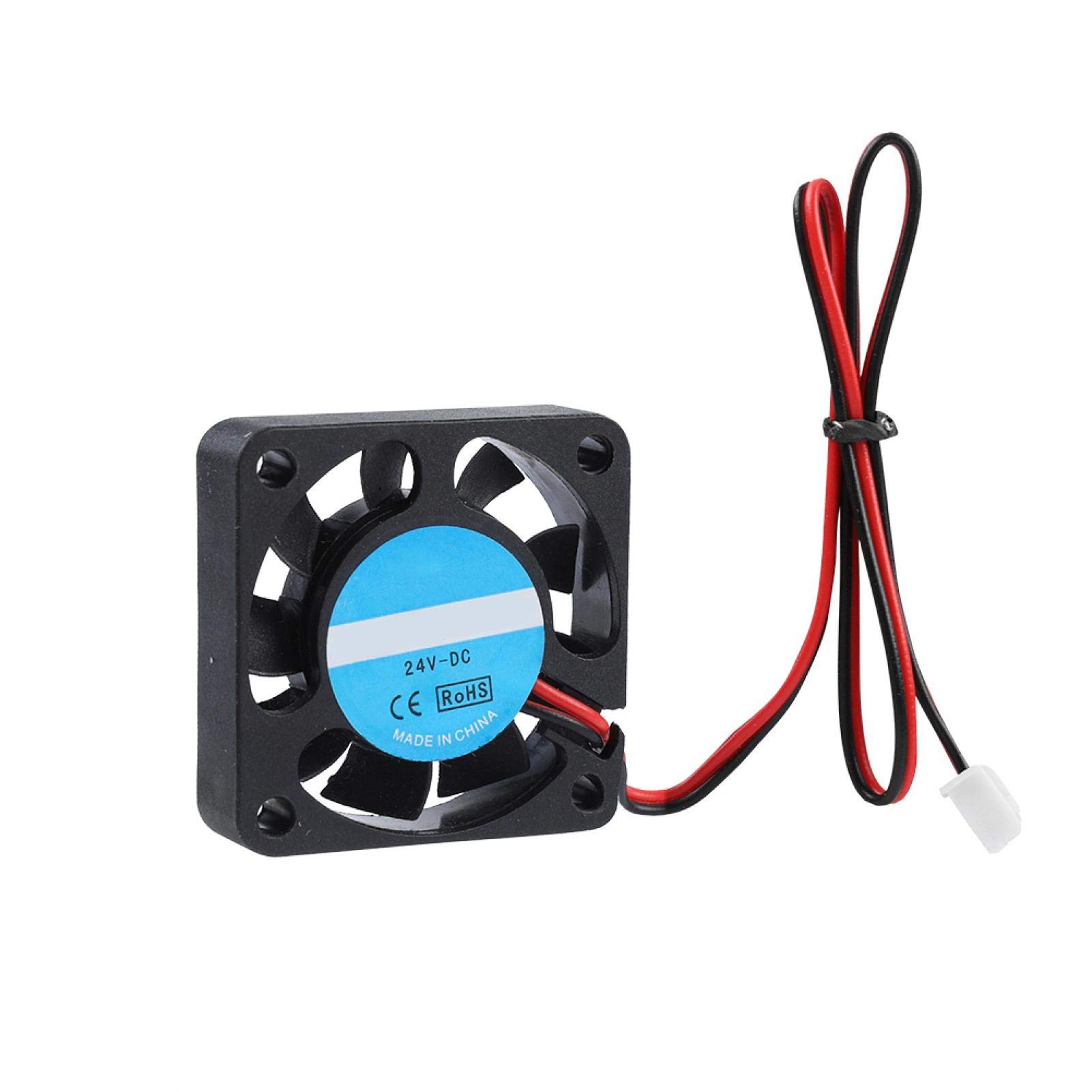 2 Szt. Wentylator Chłodzący Drukarki 3D, 24 V 4010 7000 Obr./min Wentylator Wytłaczarki Duży Wiatr Mały Wentylator Dmuchawy Cichy Dmuchanie Akcesoria do Drukarek 3D
