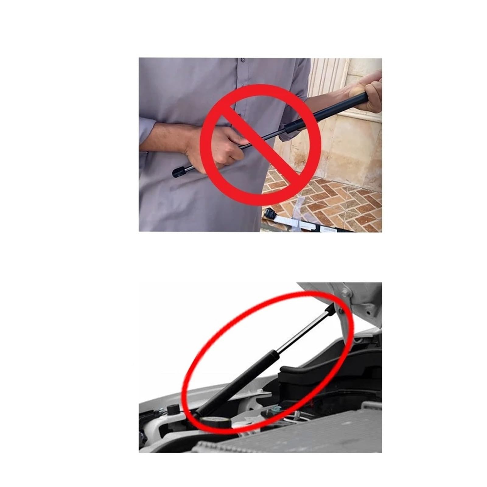 Für Nissan Für Z50 Für Murano 2003-2007 4 Stücke Front Haube & Hinten Heckklappe Lift Unterstützt Schocks Hood-unterstützung Gasdruckfedern
