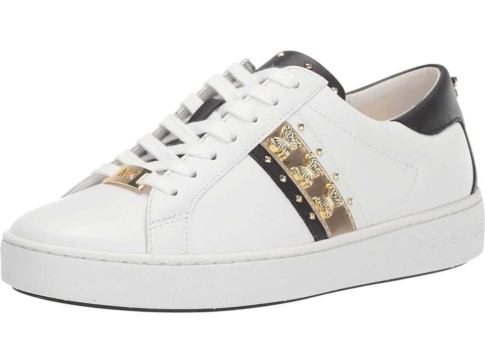 

MICHAEL Michael Kors Keaton Stripe Sneaker (Gold) Women's Shoes