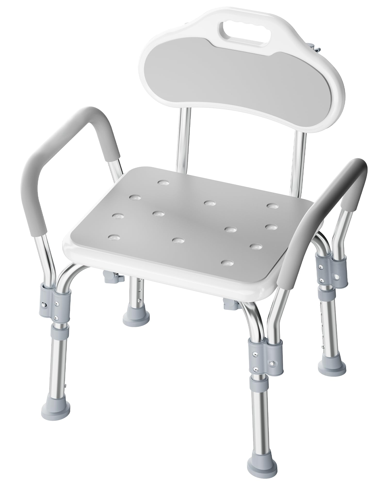 Photo 1 of BlessReach Shower Chair with Padded Arms and Back