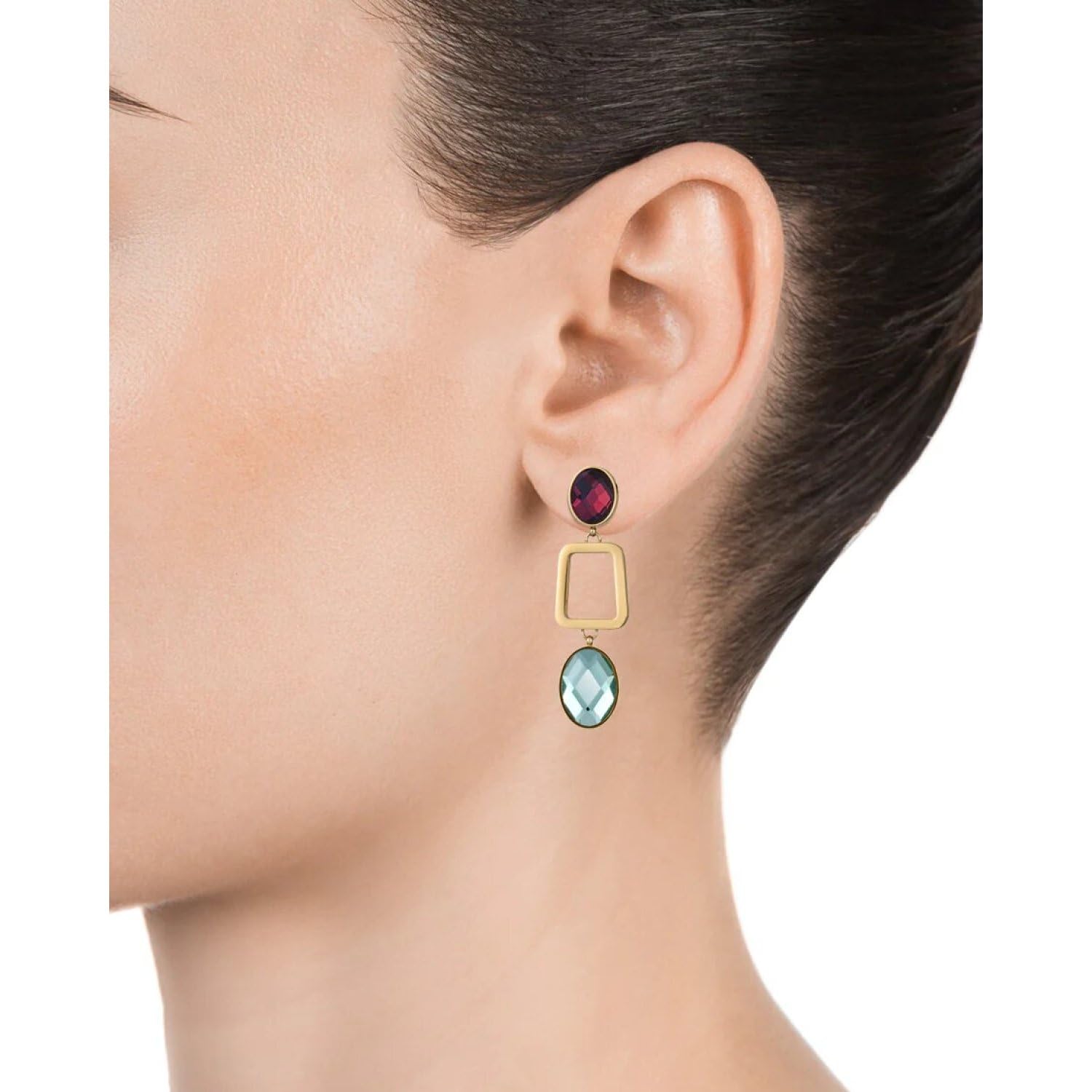 Viceroy Chic | Pendientes Mujer Cristal | 4 cm | 14088E01012