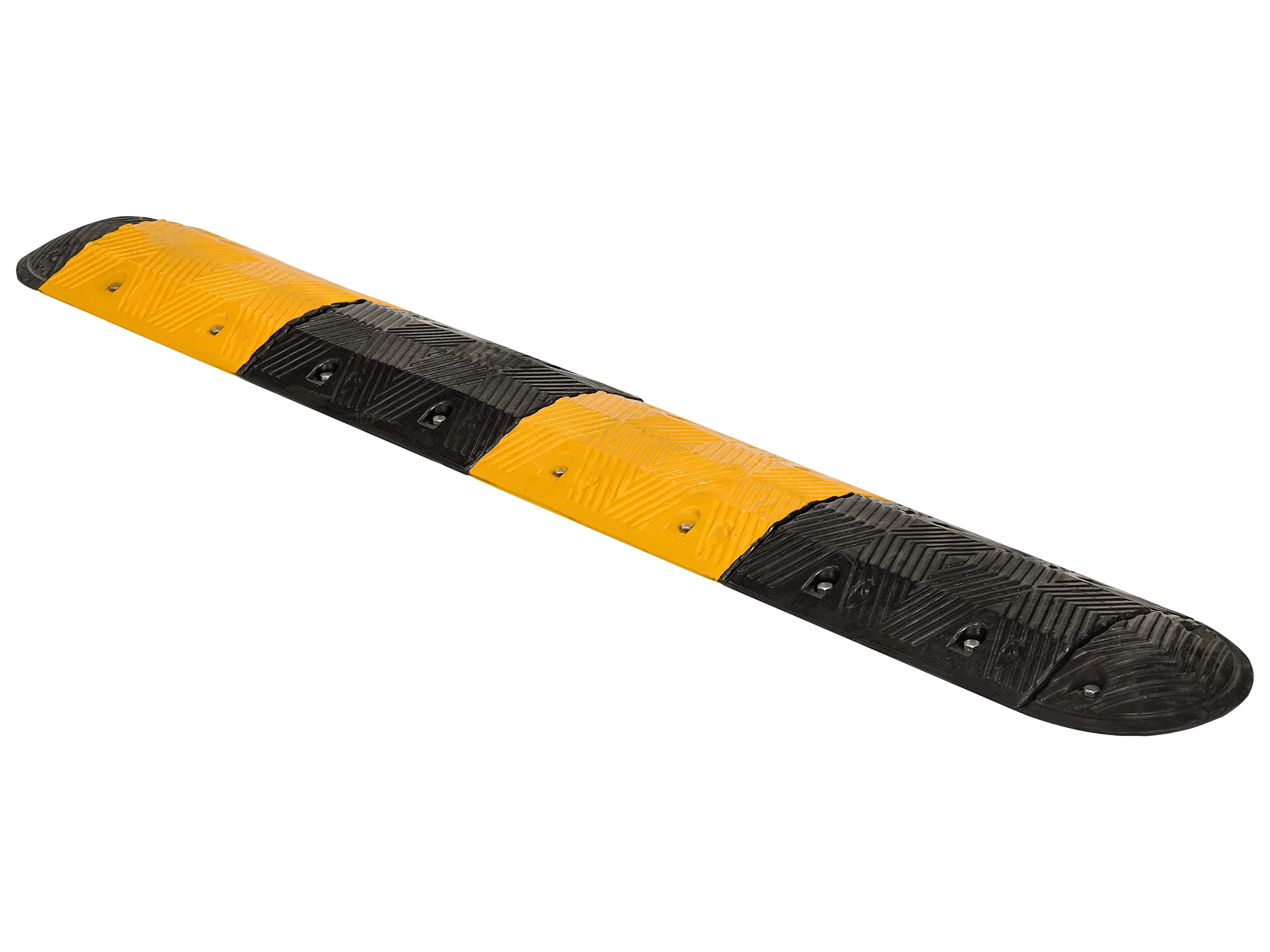 Speed Ramp, Rubber Road Bump, Bolt Down Sleeping Policeman Traffic Calming Hump (5.34m)