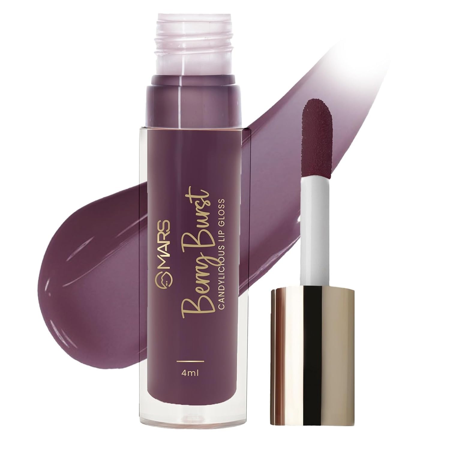 Candylicious Lip Gloss Berry Burst 4ml | High Shine & Hydrating, Non-Sticky Formula, Vitamin-E Enriched, Hyaluronic Acid, Lightweight-image-33