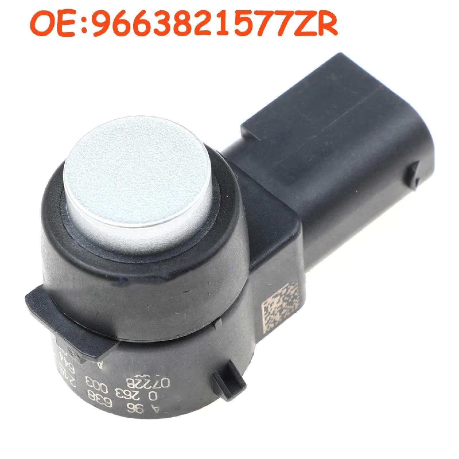 Sensores Aparcamiento Coche para Peugeot, 4 sensores de Aparcamiento PDC 9663821577/9663821577ZR/0263003644