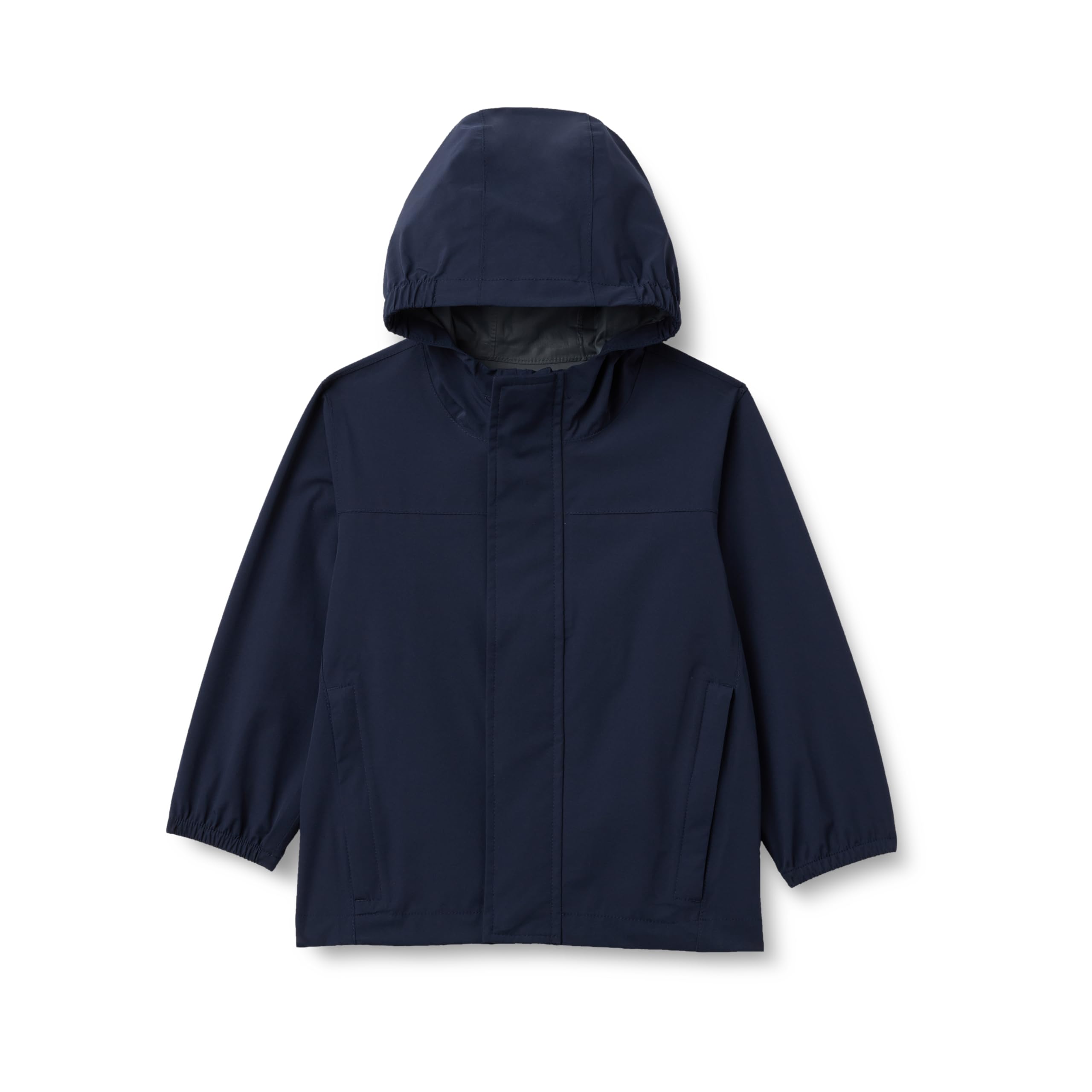 Amazon Essentials Boys' Waterproof Rain Jacket, Navy, 11-12 Years