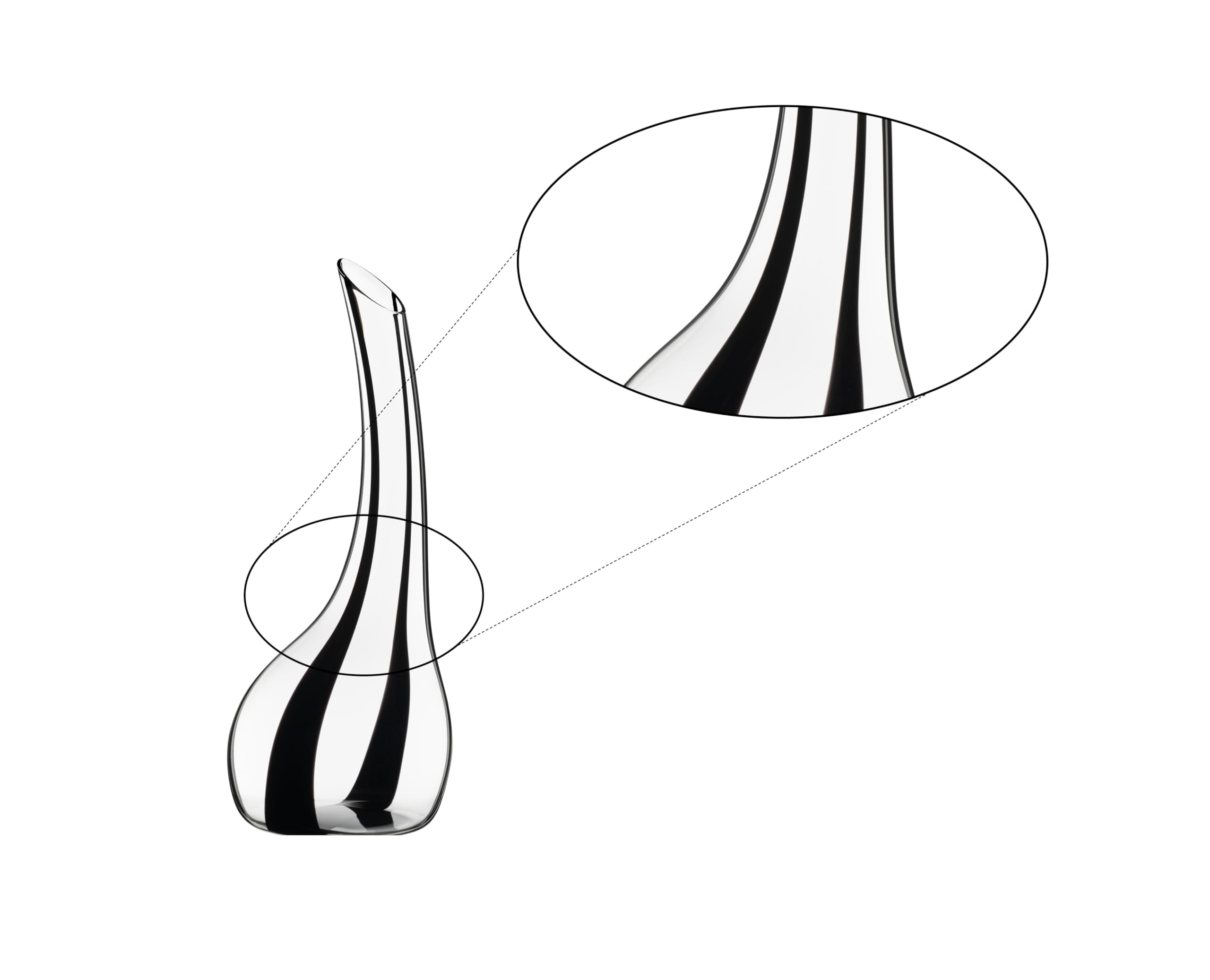 RIEDEL Decanter Cornetto Onyx 1977/13ON