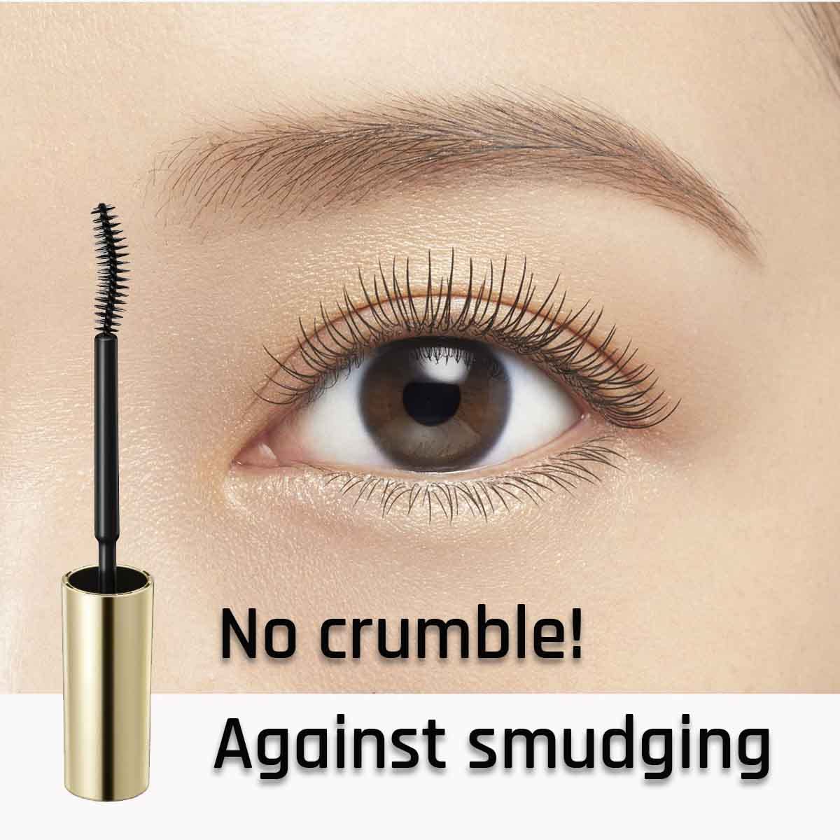 HEROINE MAKE by KISSME Waterproof Mascara Black | Volume and Length by Defining Fiber for Long and Curl Eye Makeup for Women + Gentle Mascara Remover Oil Free, Made in Japan, 2 Set