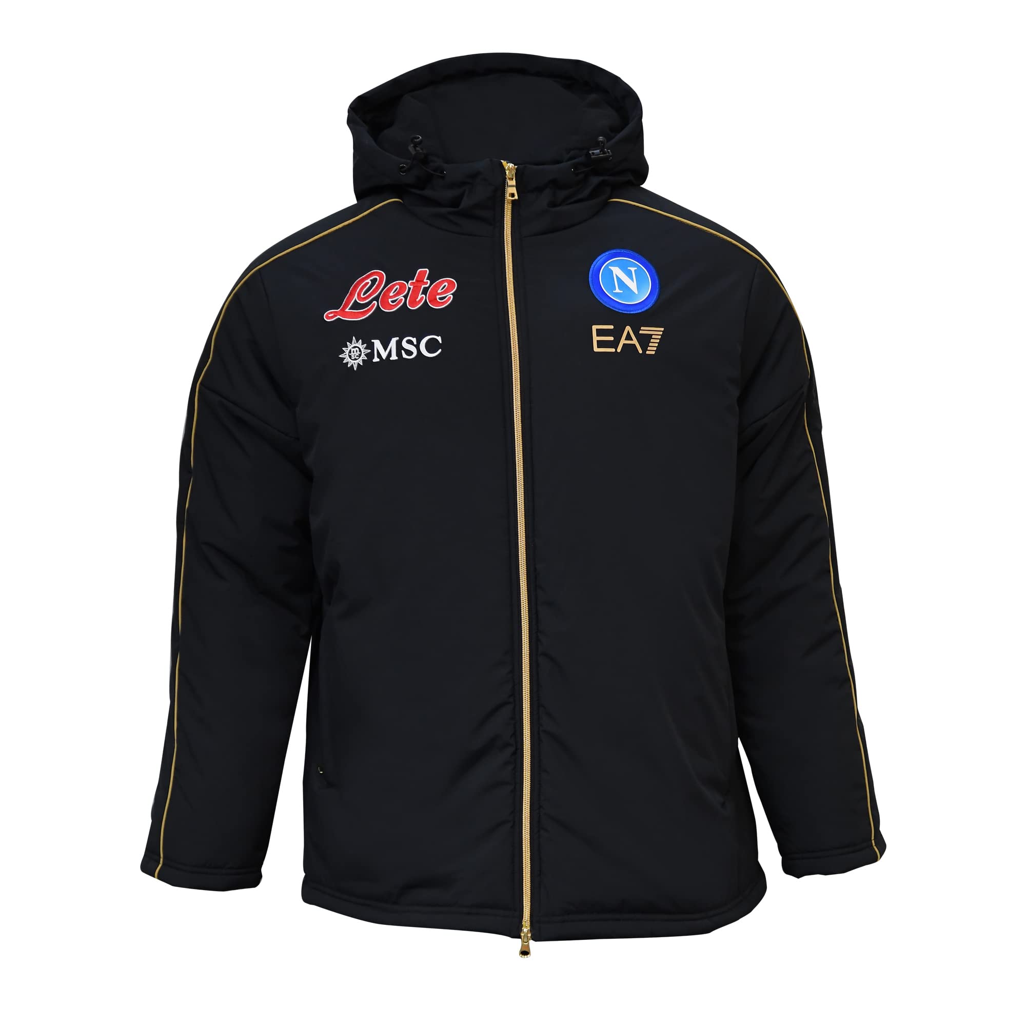 Kappa SSC Napoli ピステジャケット 黒 Kappa SSC Napoli ピステジャケット 黒