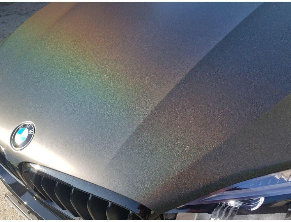 KPMF K75571 Matte Morpheus Black Starlight Iridescent 5ft x 60ft (300 sq/ft) Vinyl Car Wrap Film