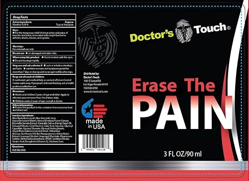 Miniatura 5 de Médicos Touch Borrar el dolor Roll On alivio del dolor de acción rápida para músculos, nervios y articulaciones Solución tópica para todas las