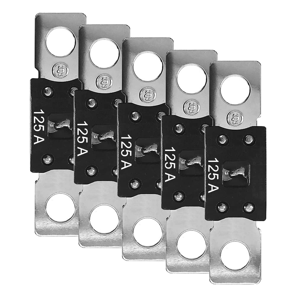 Offgridtec® 125 A 32 V Mega fuse set of 5
