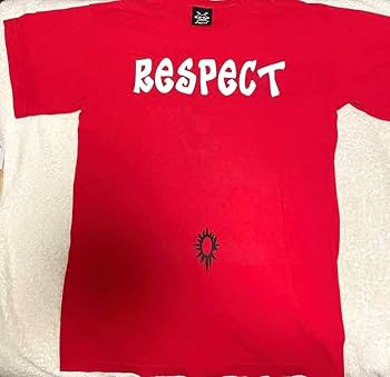 Amazon.co.jp: B'z リスペクト ティーシャツ 赤 タトゥー Q