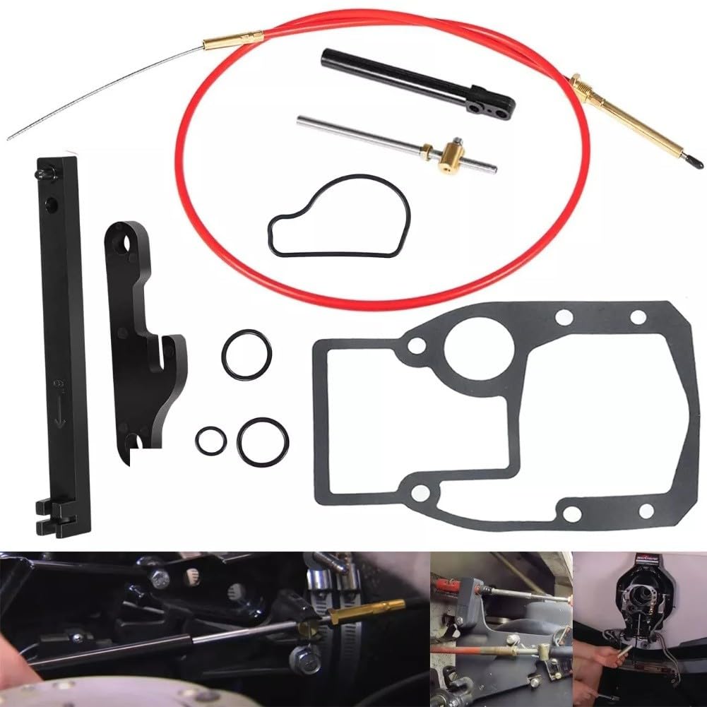 Unterer Schaltzug Montagesatz, für Cobra Sterndrive für OMC 1986-1993 Ersetzen 987661 Ersatzteil OEM 987661 987654 987498