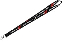 Vista 2 de Detroit Shirt Company Dodge Scat Pack - Soporte para insignia con cierre giratorio de langosta, Negro