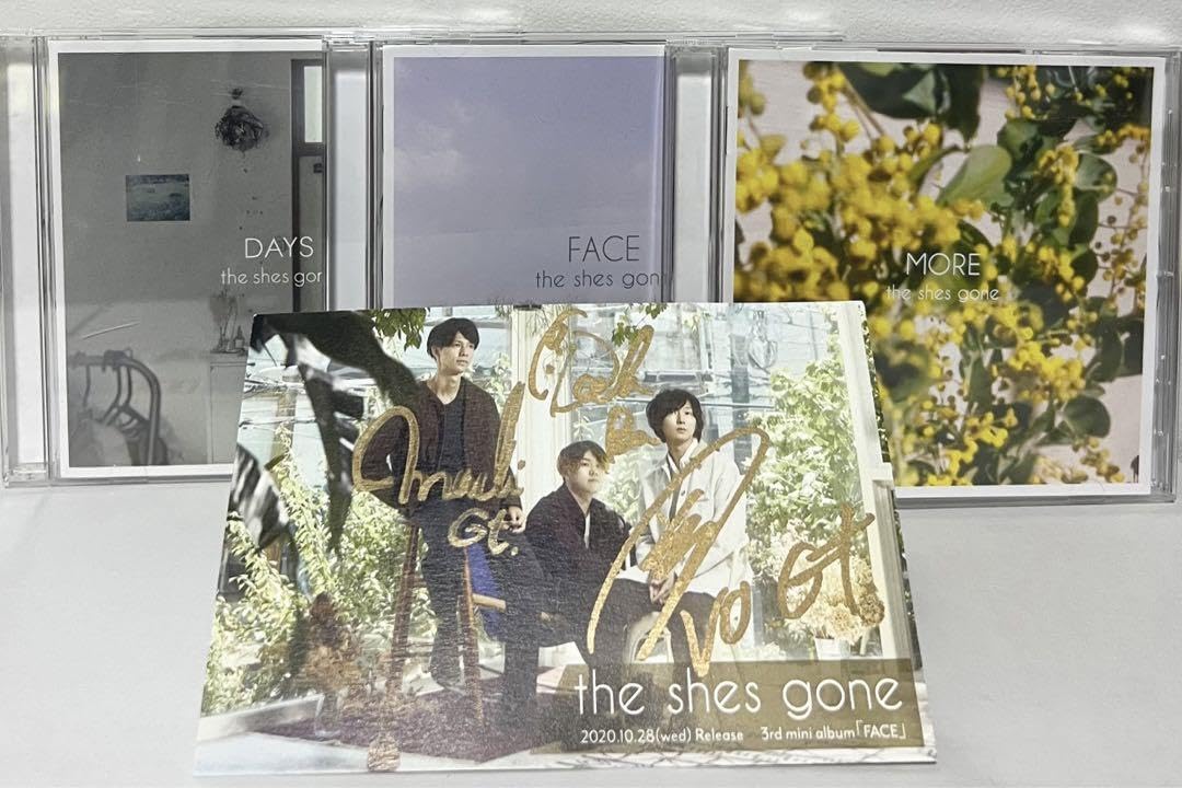 Amazon.co.jp: the shes gone シズゴ サイン CD DAYS FACE MORE
