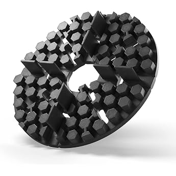 10 x Langfit Plate Bearings - Flexible Stilt Bearing with 2 mm Joint Cross for Patio Tiles - 6 Stackable from 10-60 mm - Divisible into Full-fledged Edge Pieces and Corners - Made in Germany - MS-PL2-10-S