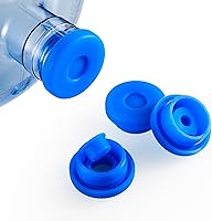 Vista 9 de [Paquete de 3] Tapa para jarra de agua para botellas de agua de 2, 3, 4, 5 galones con apertura estándar/tornillo/corona, tapas de botellas de agua