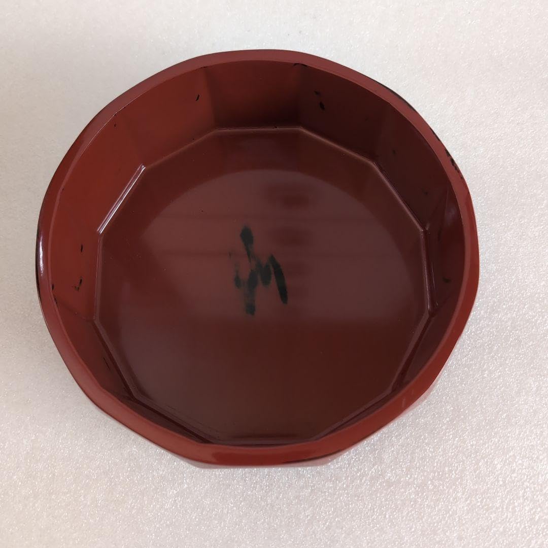 根来塗十二角菓子鉢｜漆器の島安【うるわしうるし】根来塗、食器、テーブルコーディネート 漆器 根来菓子鉢