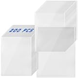 DEDC Jumbo Card Sleeves, Card Sleeves for Oversized TCG Trading Cards, Extra Thick Double-Sided 10wire, Size L:5.4x7.5 Inch(200 pcs)