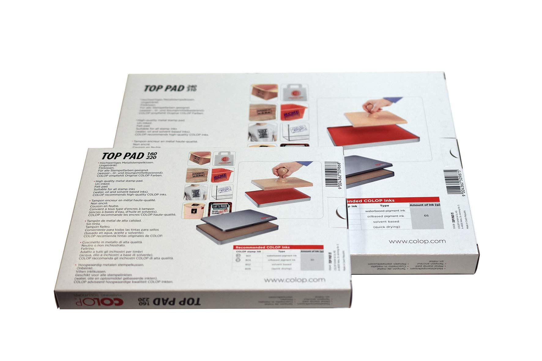 COLOP Top Pads. Extra-Large Dry (Uninkied) Rubber Stap Pads. Ideal For - View #11