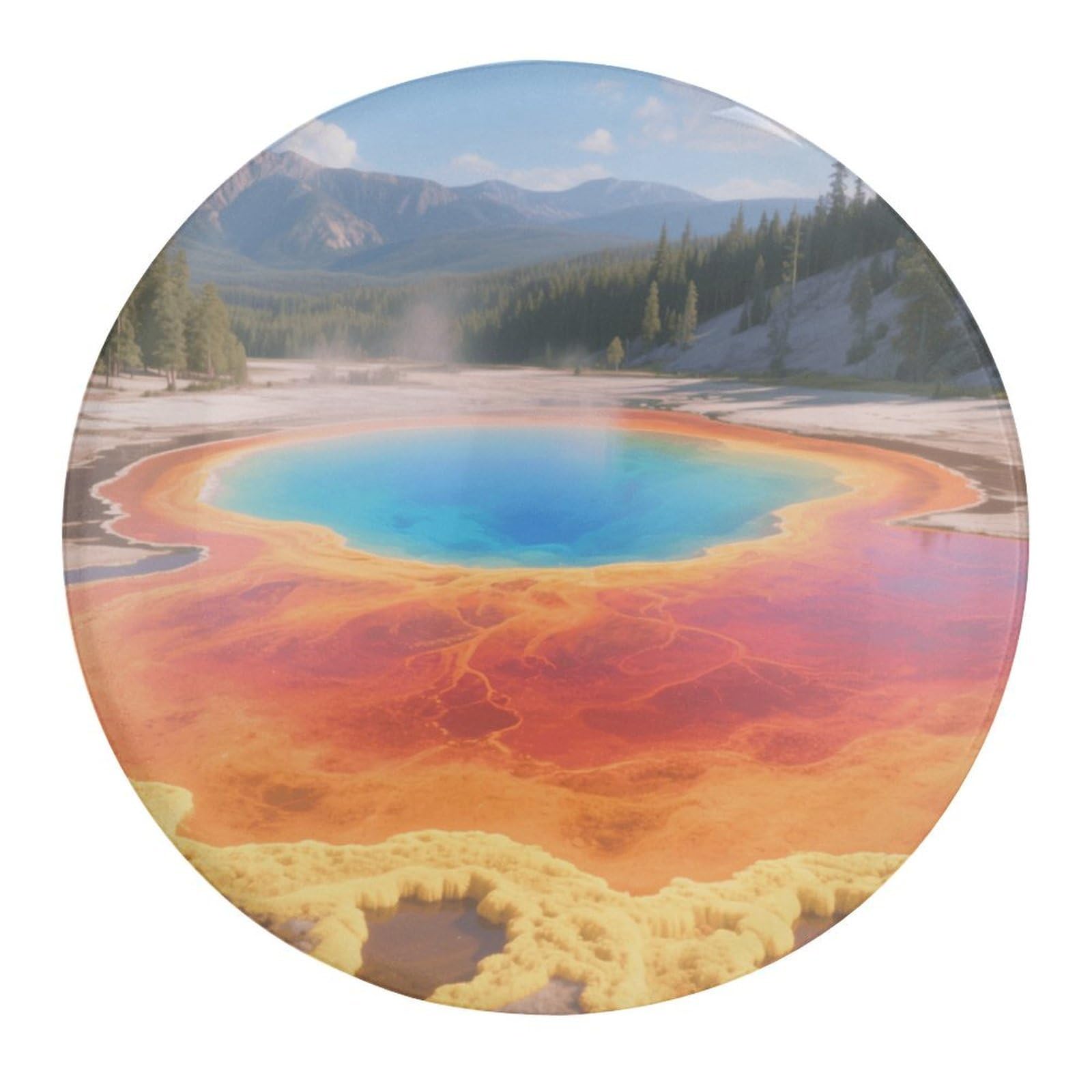 Fekiloot Style Grand Prismatic Springs Refrigerator Magnet Fridge Magnet1 Pcs