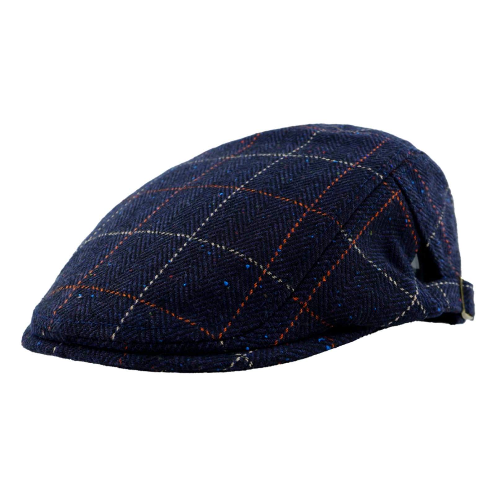 Cappello Berretto Piatto Uomo Vintage Irlandese Regolabile Flatcap Newsboy cap