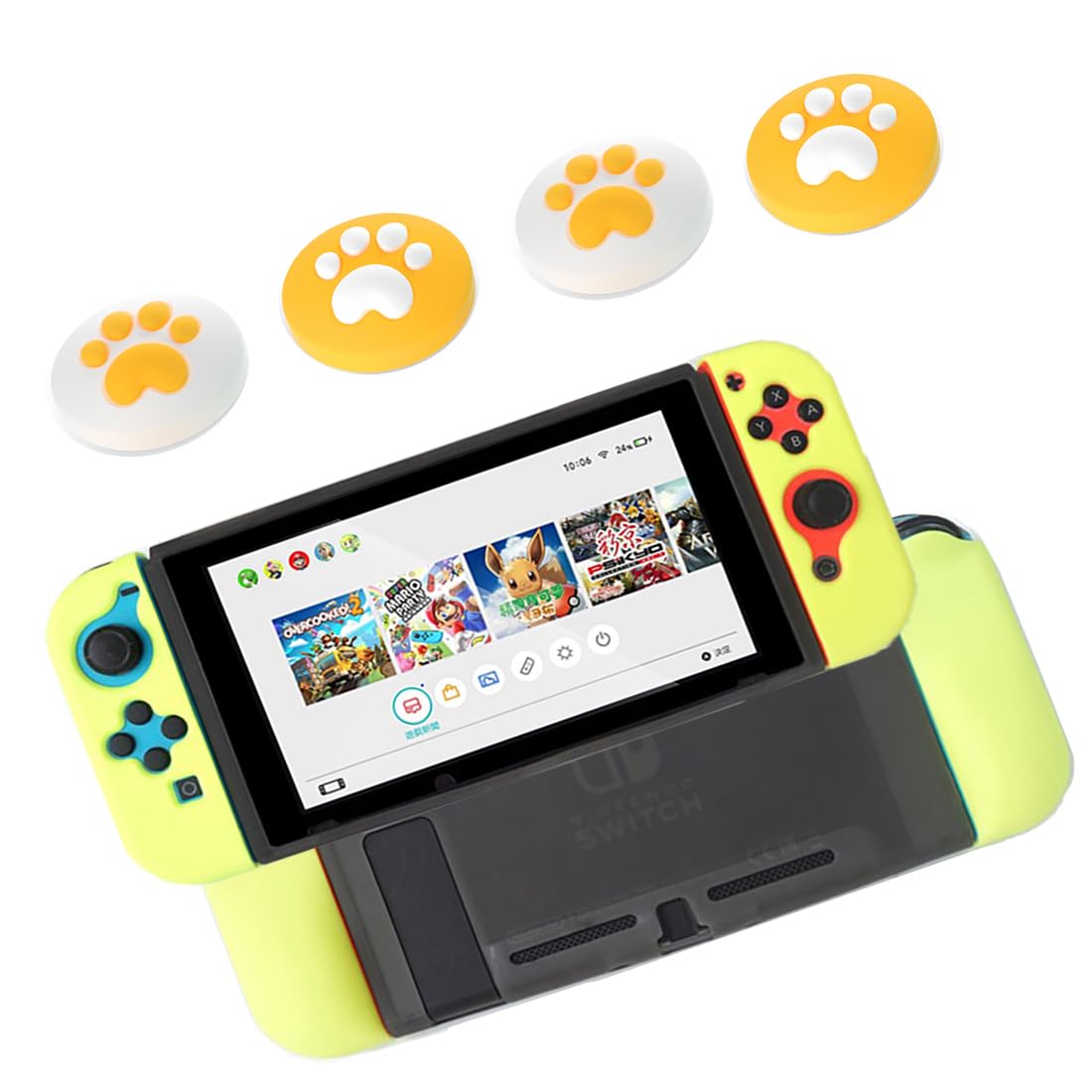 Amazon.co.jp: Switch用カバー＆ジョイスティックカバー スイッチ用
