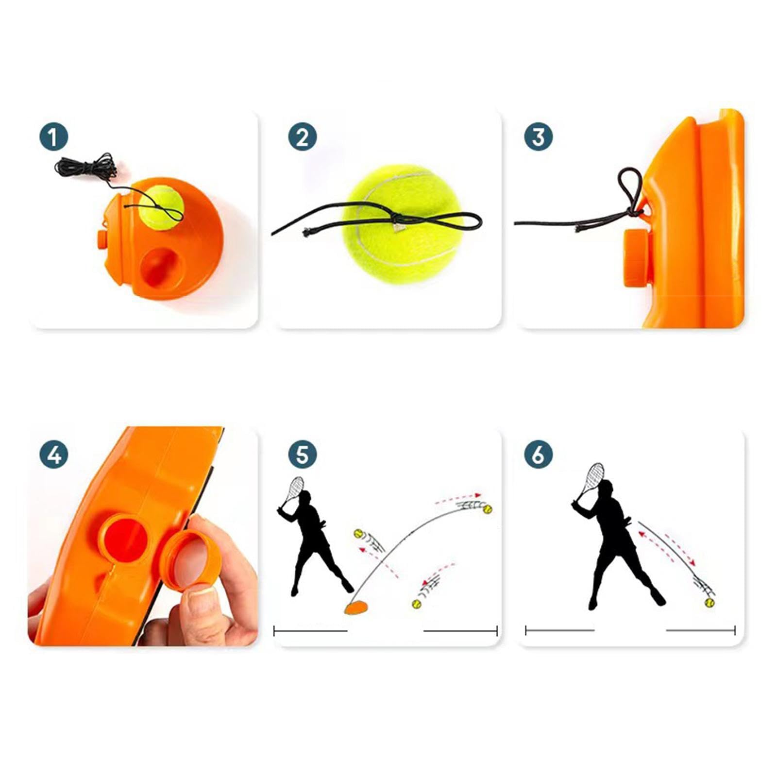 BEALIFE Palline da Tennis Leggere per Allenamento, Racchetta, Attrezzatura Portatile Premium, Allenamento autonomo e Indoor e Outdoor, Attrezzatura Portatile