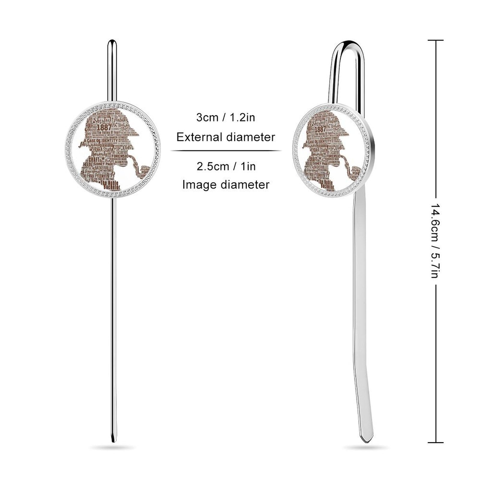 Amazon | シャーロック・ホームズ ブックマーク 金属 しおり
