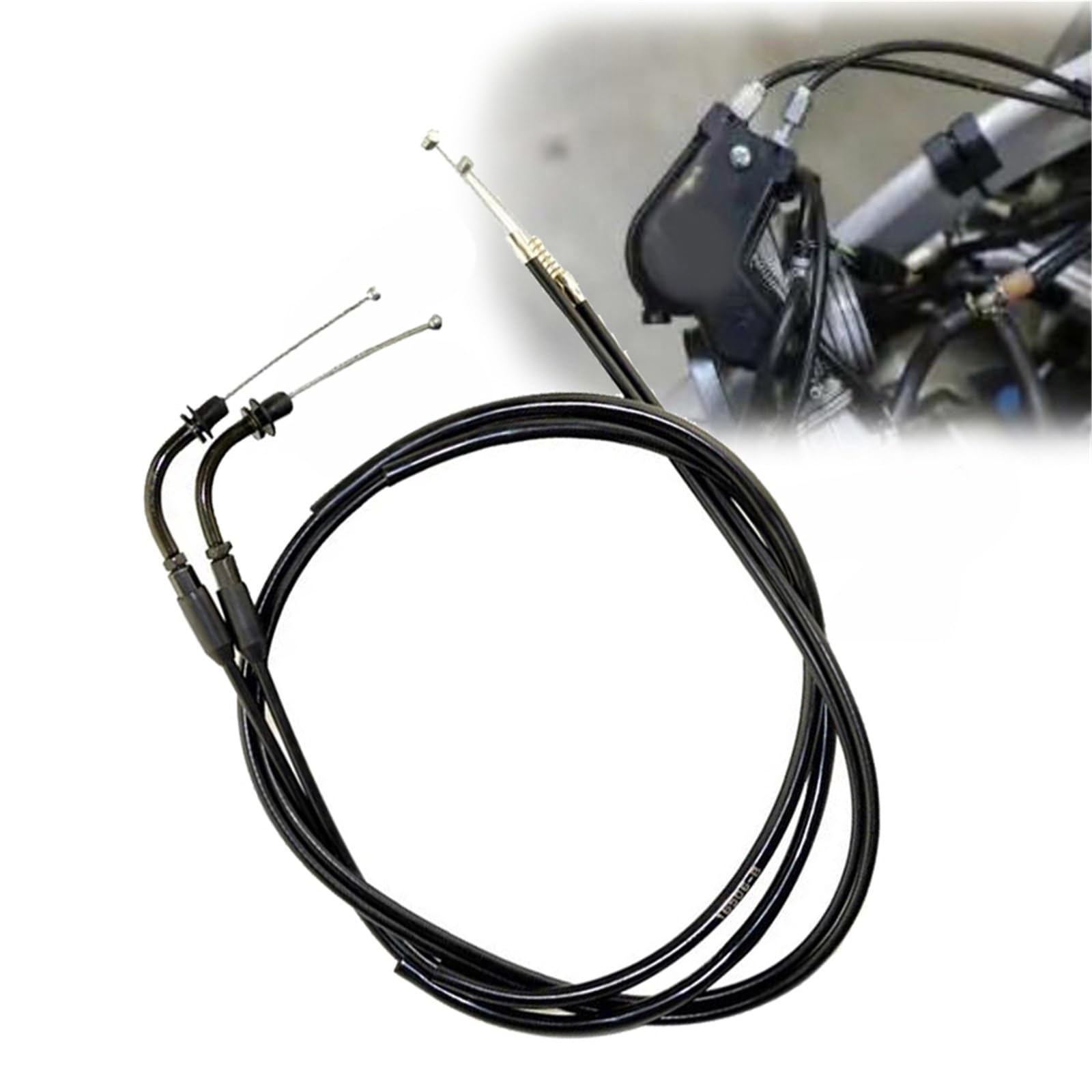Câble D'accélérateur/Métallique Ligne pour Moto pour Harley Sportster 883 90 Cm 110 130 150