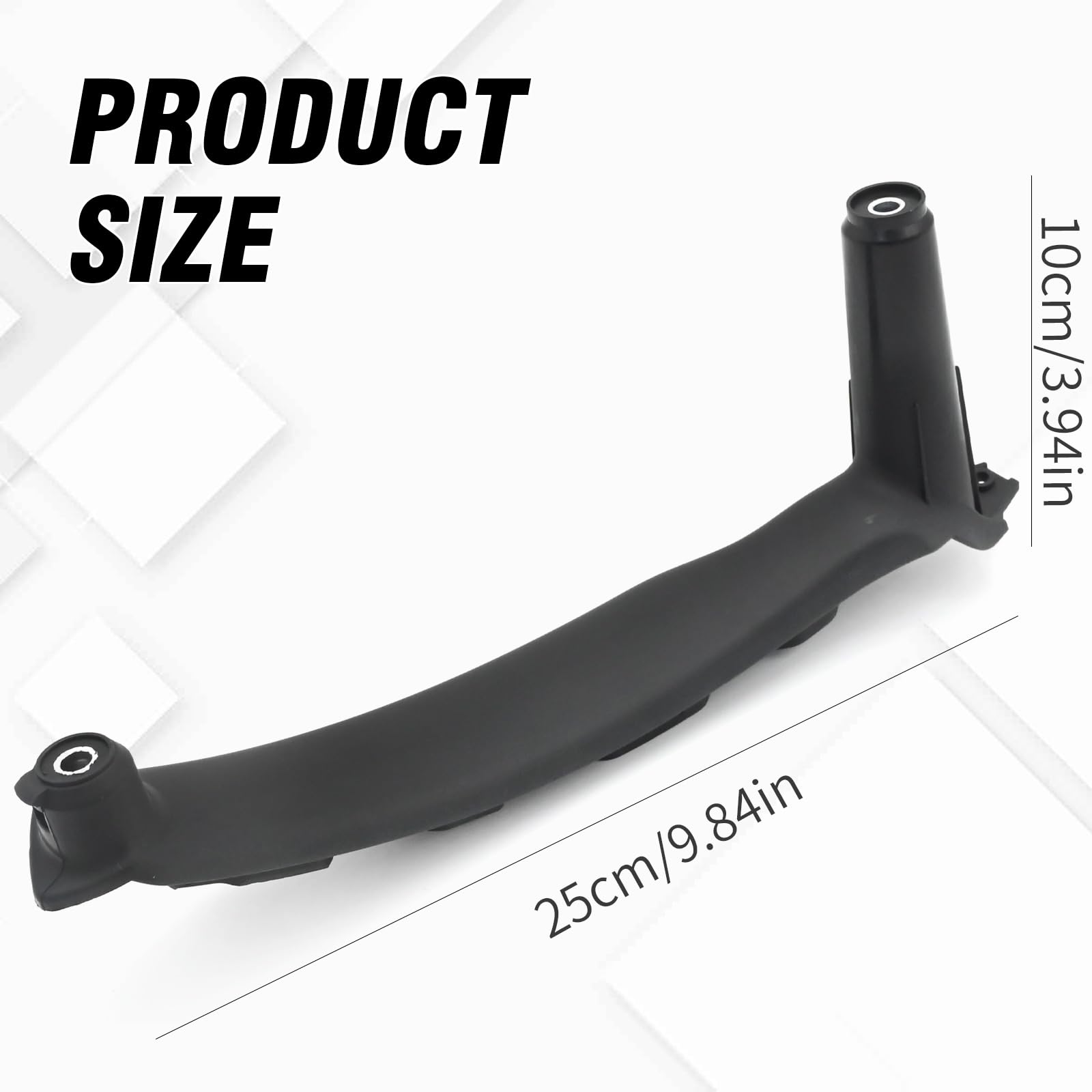 Inner Outer Door Panel Handle Pull Trim Cover Passenger Side For Bmw E9 E90 Left