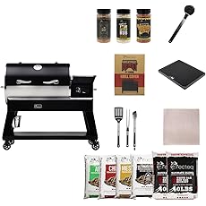 recteq Pellet Smoker Grill Deck Boss 800, Electric Pellet Smoker, Outdoor Grills & Smokers, Wi-Fi-Enabled BBQ Grill