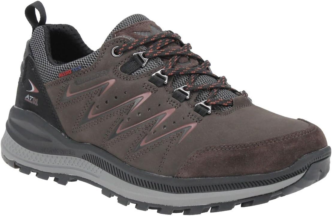 Allrounder by Mephisto Men's Rake Off-tex 83 83 Moka Walking Shoes